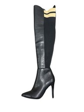 Women  s Over the Knee High 4 Inch Heel Stiletto Boots with Zipper