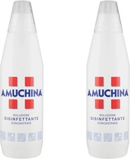 2x Amuchina Concentrata Soluzione Disinfettante Concentrata Per Alimenti 2x1Lt