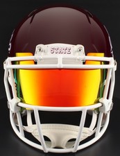 MISSISSIPPI STATE BULLDOGS Riddell Speed Full Size AUTHENTIC Football Helmet