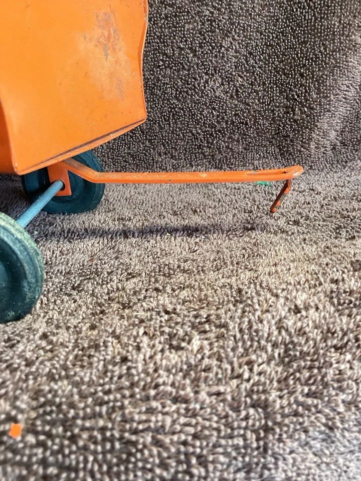 Vagón barcaza Ulitily vintage Allis Chalmers Farm caja acampanada 1/16/naranja años 60’s  Foto 4 de 4