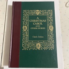 A CHRISTMAS CAROL AND OTHER STORIES Hardcover Charles Dickens