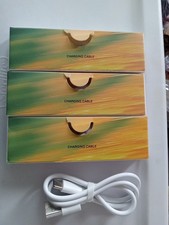 Neu Markenlose Ladekabel Dreierpack Weiß.20" L