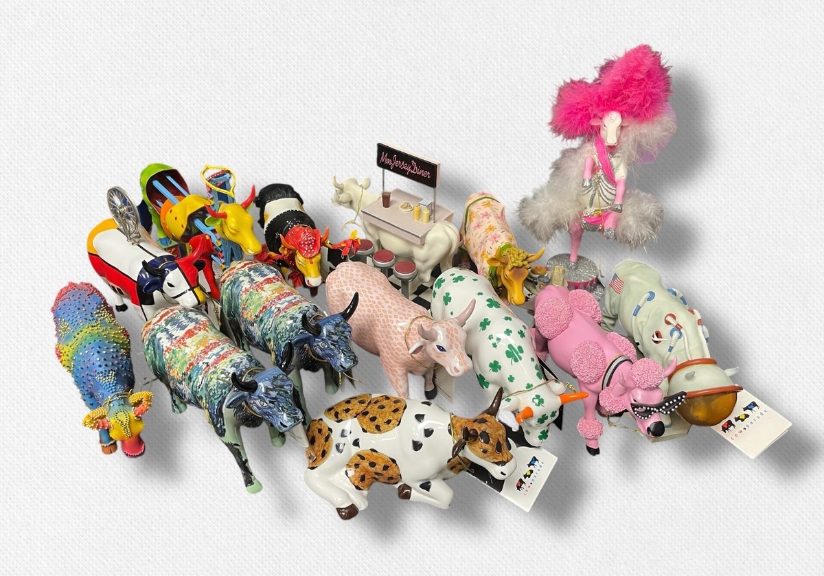 Cow Parade Collection – Set of 14 Collectible Figurines | eBay