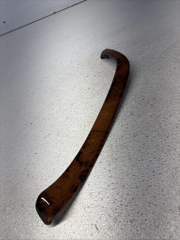 03-06 Mercedes W220 S430 S55 AMG Rear Left Driver Side Door Trim Bezel Wood OEM - Image 2 of 4