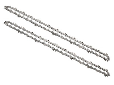 2x Sägekette 3/8LP 1,3 40TG 25cm Hartmetall passend Husqvarna Einhell GE-LC 18LI