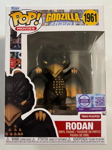 Funko Pop! Movies Godzilla Rodan LE 7500 Pieces #1961 Vinyl Figure