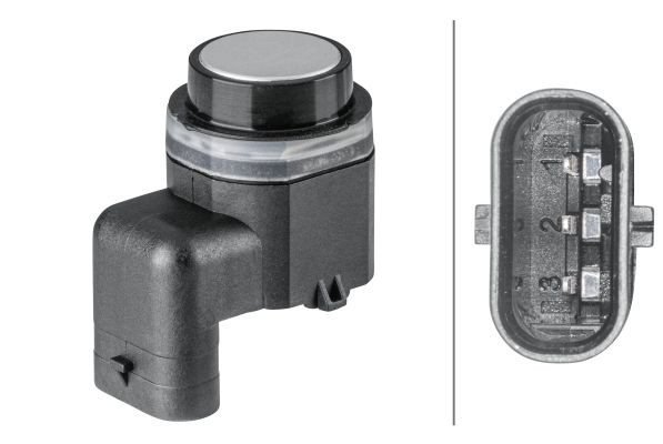 Sensor Einparkhilfe Vorne Links Rechts Hella 6PX 358 141 841 FÜR VW-image