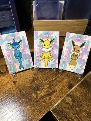 2025 Pokémon Let s Go Eevee! Card Database Lot Of 3 Eeveelutions 
