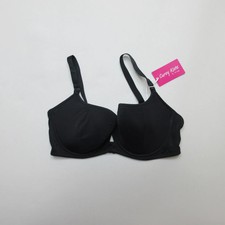 Curvy Kate Womens Boost Me Up Padded Balcony Bra 34F Black Underwired New NWT