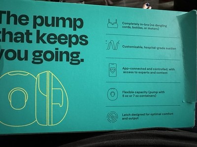 Willow Go Wearable Double Electric Wireless Breast Pump