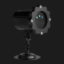 3 Color Outdoor Landscape Motion Laser Projector Lights