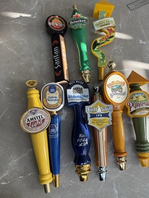 Beer Draft Tap Handle Lot - Heineken, Amstel, Sierra Nevada, Full Sail, Pyramid