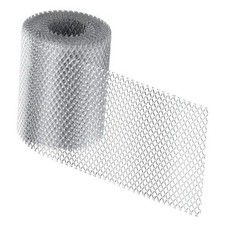 Gutter Guard Aluminum Mesh for For EAVE Protection Easy Install 12.7x600cm