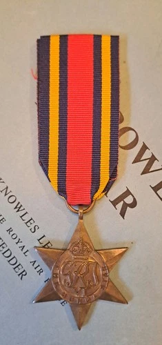 Original WW2 British Burma Star Medal Army Military WWII Genuine Issue