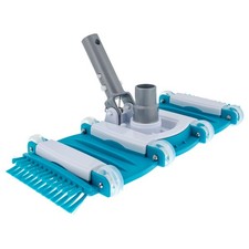 U.S. Pool Supply 16" Weighted Flexible Swimming Pool Vacuum Head, Side Brushes