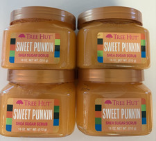 4 Tree Hut Sweet Punkin Shea Sugar Scrub Bath...