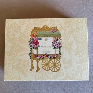 Anna Griffin Flower Cart Easel Finishing School Craft Box Dies and Materials NEW