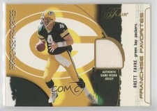 2002 Flair Franchise Favorites Jerseys Brett Favre HOF 0aa