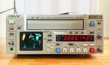 Sony DSR-25 miniDV/DVCam PAL/NTSC Video Recorder Fully Works LOW HEAD DRUM HOURS
