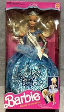1991 Mattel American Beauty Queen Barbie Doll #3137