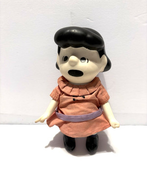 Vintage ''Lucy'' Pocket Doll Pink Dress Boucher Associates Made in Hong Kong