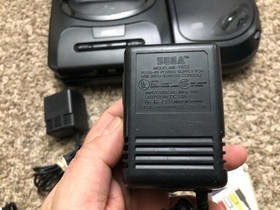 Sega CD Model 2 Console w OEM Controller and OEM AC Adapter Fully cleaned Tested