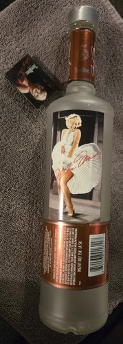 MARILYN MONROE THREE OLIVES VODKA BOTTLE