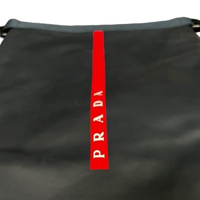 テン　PRADA LUNA ROSSA Ocean セーリングバッグ Prada Ocean Luna Rossa Black Sailing Bag | eBay
