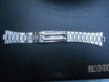 Cinturino Orologio Acciaio Inox Massiccio Con Chiusura A Farfalla, Universale Per Uomo 12-26mm