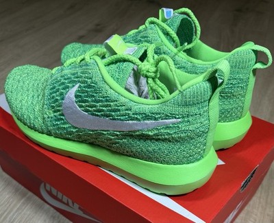 nike roshe flyknit green