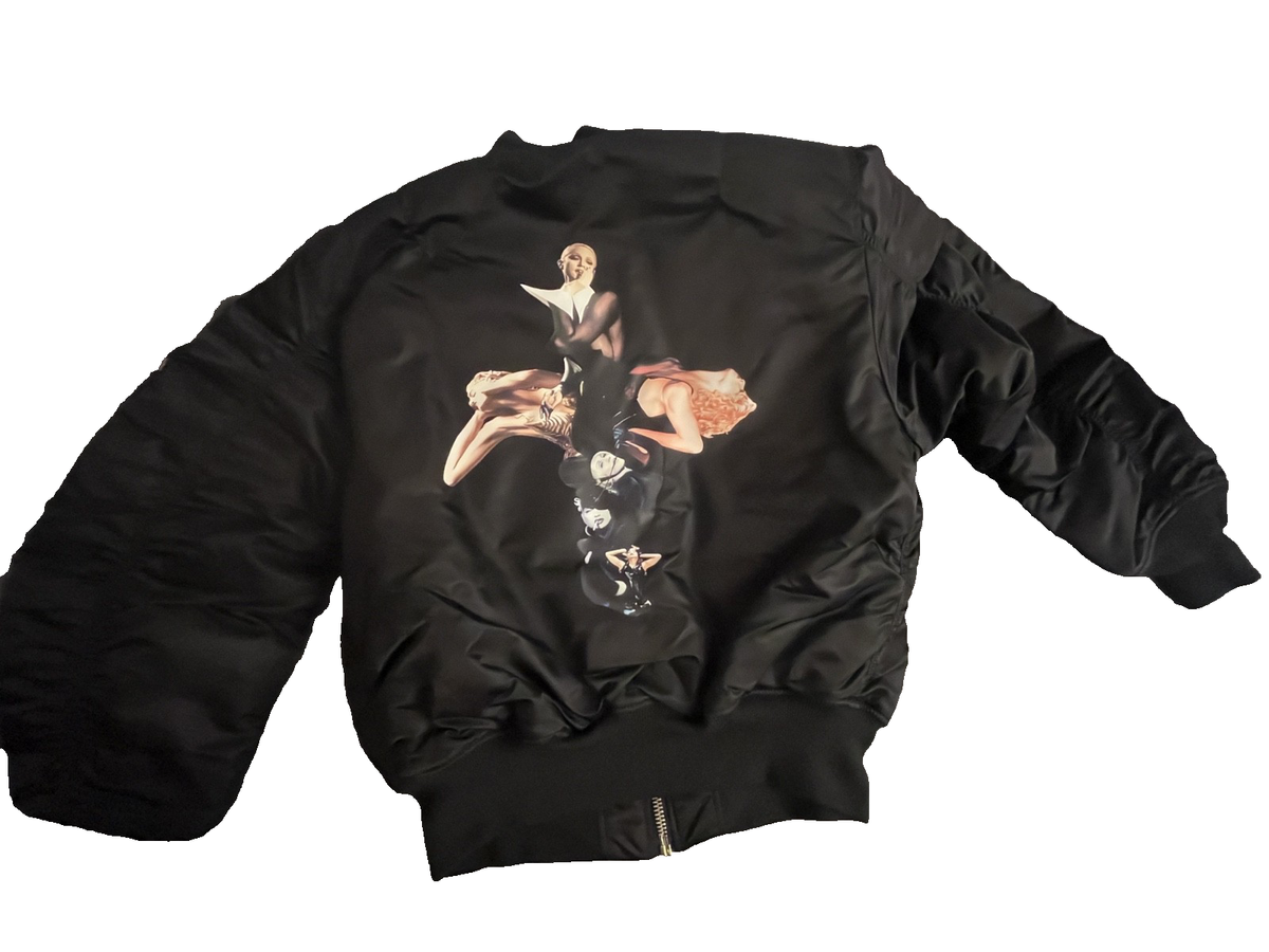 Madonna Celebration Tour VIP Black Jacket XL in Bag -New | eBay