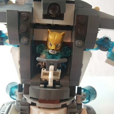 LEGO Chima Icebite Claw Driller 70223 Set Incomplete w/1
