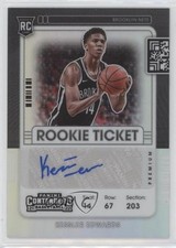 2021-22 Panini Contenders Rookie Ticket Variation Kessler Edwards #146 Auto 0so2