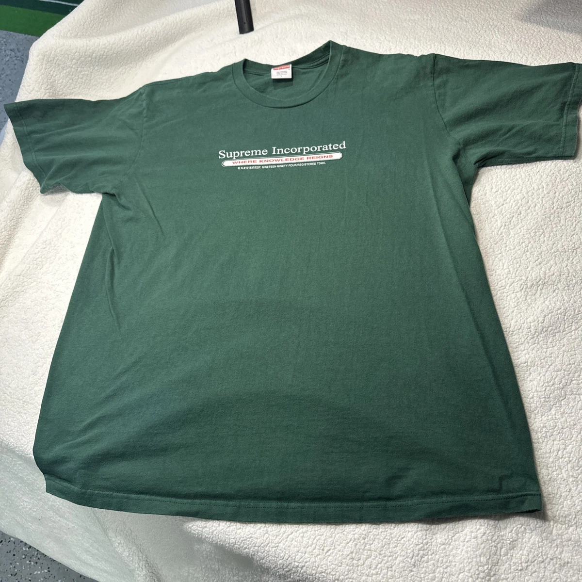 Supreme Green T-Shirts for Men Supreme Evolution Tee グリーン T 