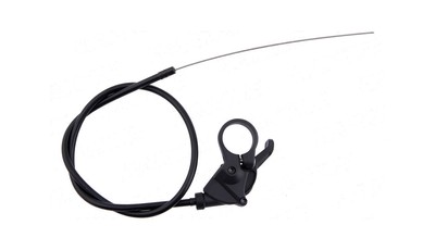 Commande à Distance RockShox OneLoc Pour Fourche RL/TK – Montage Gauche, 17 Mm, Câble Poploc, Noir