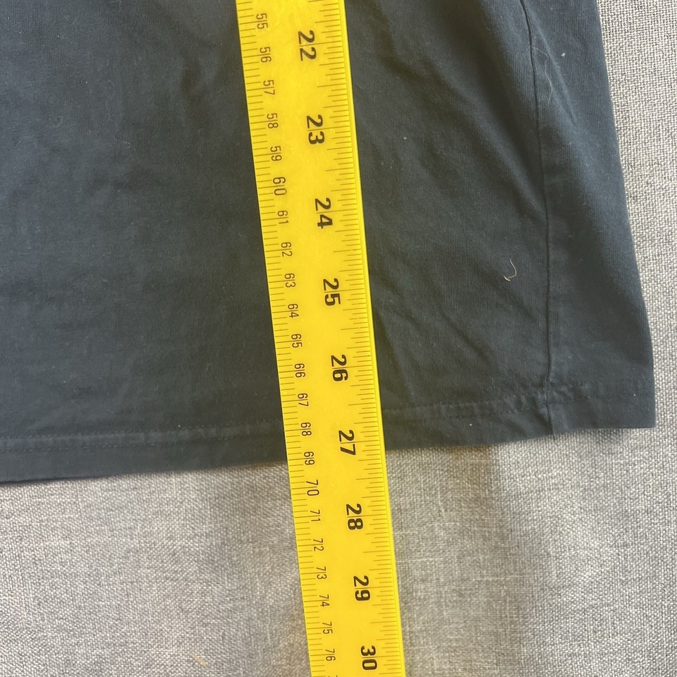 Stapler Graphi Glow Up Shirt Mens M Black Graphic Print AS Colour Staple T-Shirt Tee ...
