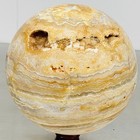 Natural thousand-layer agate crystal ball healing 5420G — photo 8