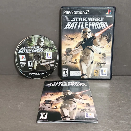 Star Wars Battlefront (PlayStation 2 PS2) Complete Very Good Refurbished