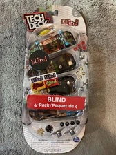 Tech Deck BLIND 4-PACK BUGS Skateboards Fingerboards Set NEW SEALED
