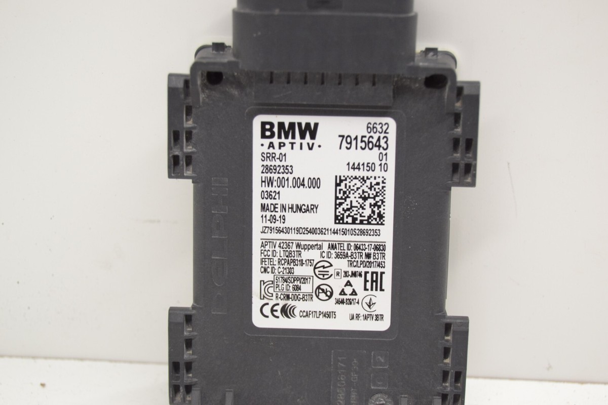 2020 BMW 530I Distance Radar Sensor OEM Blind Spot Module  