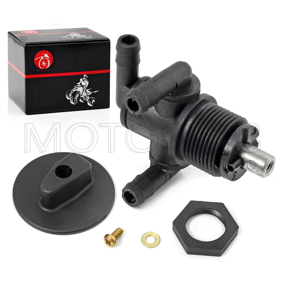 BOMBA DE COMBUSTIBLE PARA ATV PETCOCK CONJUNTO DE PERILLA DE VÁLVULA DE COMBUSTIBLE DE GAS PARA POLARIS SPORTSMAN 335 400 500 Foto 4 de 4
