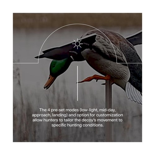 Avian X Powerflight Smart Motion Mallard Ala Rotante Design Realistico Anatra... - Foto 4 di 9