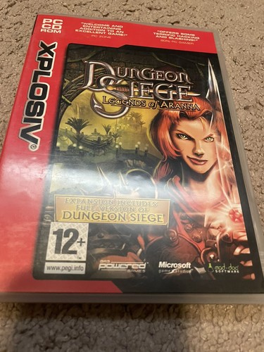 Dungeon Siege: Legends of Aranna (PC 2003) Full Game & Expansion Discs RPG - Picture 1 of 2