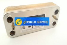 SCAMBIATORE SANITARIO SECONDARIO A PIASTRE CALDAIA RIELLO 4364200 BERETTA 8036