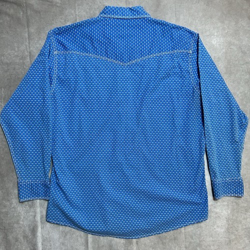 Wrangler 20X Men's XXL Competition Advanced Comfort L/S Pearl Snap Western Shirt - Picture 7 of 8