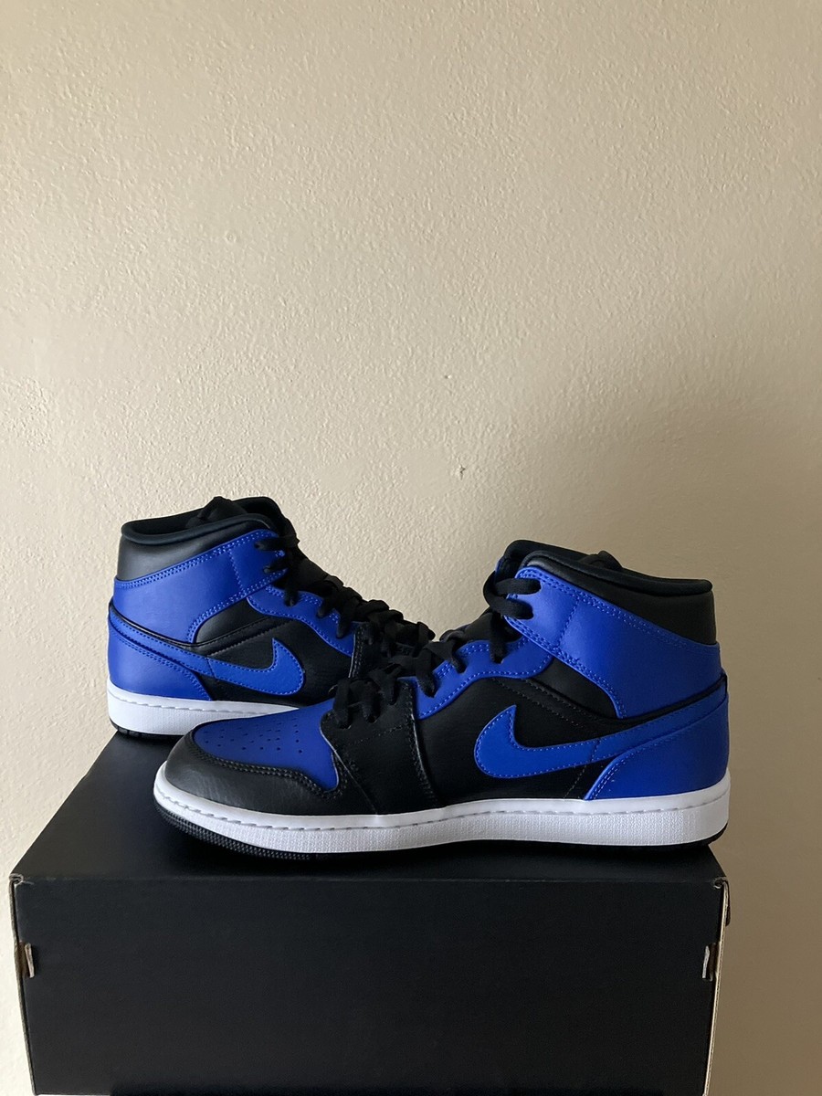 jordan 1 mid hyper royal 2021