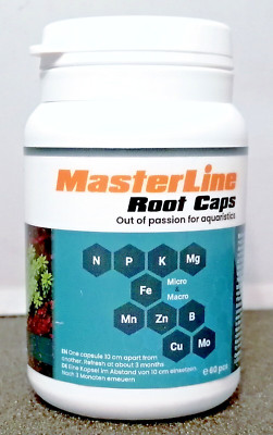 Masterline Root Caps 60 Stück  Wurzeldünger für Wasserpflanzen