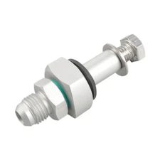 BEVINSEE Universal Fuel / Gas Tank Return Line Bung Fitting Kit No Welding -6AN