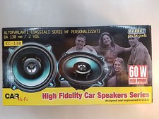 ALTOPARLANTI / CASSE PER AUTO DA 130mm 2VIE 60W GBC