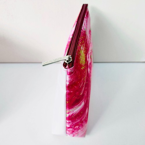 CLINIQUE Pink Makeup Cosmetics Bag, Travel Toiletry Pouch Purse, Brand New!! - Picture 5 of 6